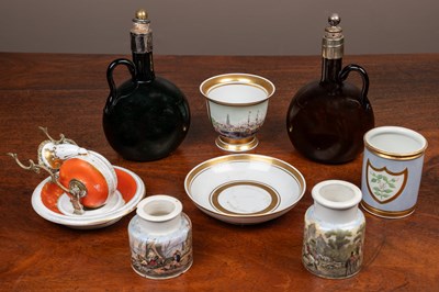 Lot 99 - A collection of porcelain and glass