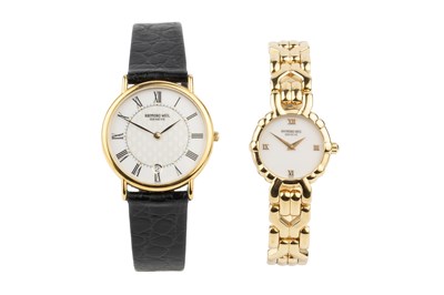 Lot 406 - Two wristwatches by Raymond Weil, comprising a...