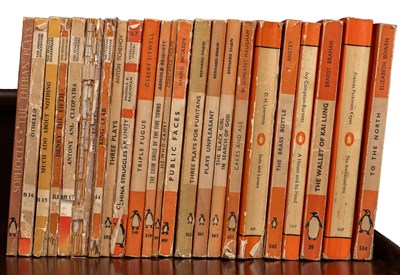 Lot 71 - A collection of approximately 160 penguin and pelican books together with others