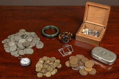 Lot 5 - A small silver pocket watch