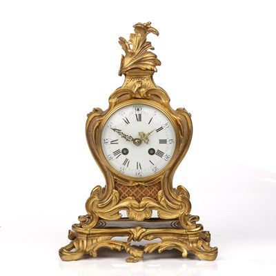 Lot 296 - A late 19th/early 20th century French gilt...