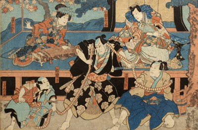 Lot 529 - After Utagawa Kunisada (1786-1865) 'Chunagon...