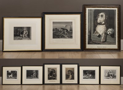 Lot 166 - A collection of prints after Edwin Landseer