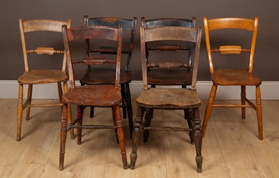 Lot 178 - Six farmhouse chairs