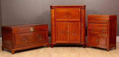 Lot 330 - Three items of Chinese furniture