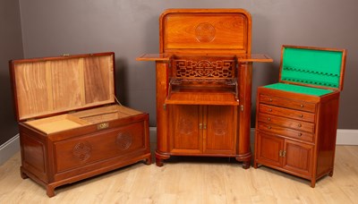 Lot 330 - Three items of Chinese furniture
