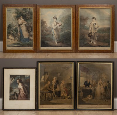 Lot 172 - A collection of six prints