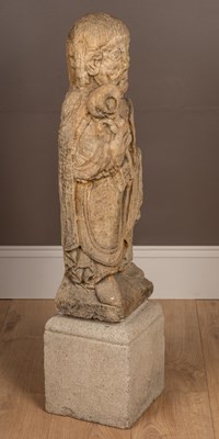 Lot 16 - A sculpture of St Peter