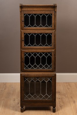 Lot 193 - A stacking Minty type bookcase