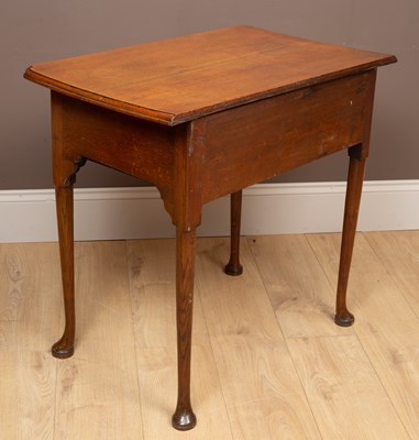 Lot 199 - A 19th-century oak low boy