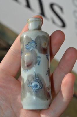 Lot 226 - Group of eight porcelain snuff bottles Chinese,...