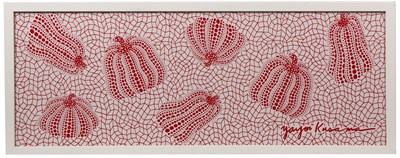 Lot 360 - Yayoi Kusama (b.1929) Pumpkins (red/white)...