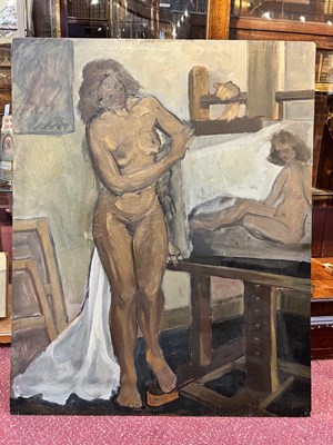Lot 155 - Modern British School Nudes signed (to...