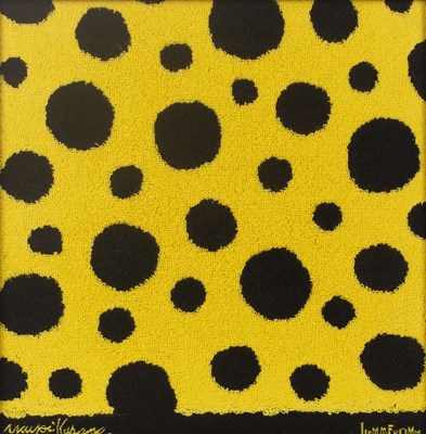 Lot 453 - Yayoi Kusama (b.1929) Dots screenprinted...