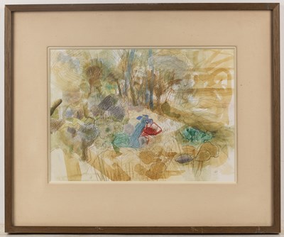 Lot 427 - Jane Dowling (1925-2023) Coloured Landscape...