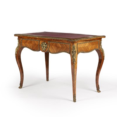 Lot 28 - A late 19th century French kingwood centre...
