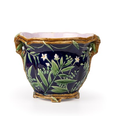 Lot 101 - A late 19th century Minton Majolica Jardinière,...