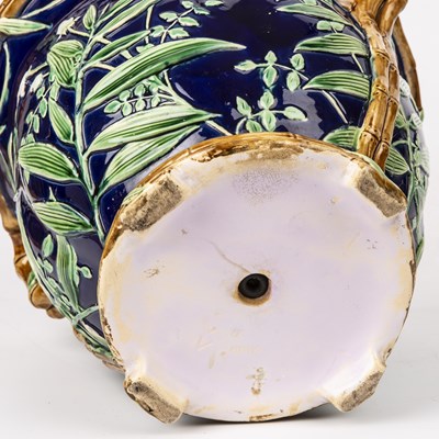 Lot 101 - A late 19th century Minton Majolica Jardinière,...