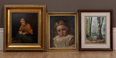 Lot 234 - Three paintings