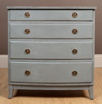 Lot 240 - A chest of drawers