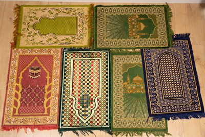 Lot 252 - A collection of Turkish prayer mats