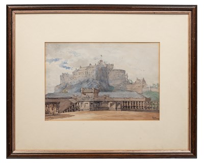 Lot 207 - Frank Waddington (1897-1952) Edinburgh Castle,...