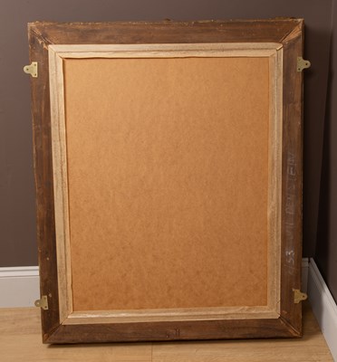 Lot 265 - A large rectangular wall mirror