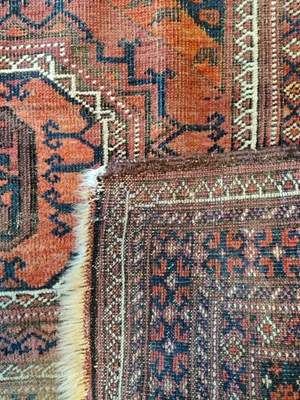 Lot 256 - A handwoven Afgan style rug