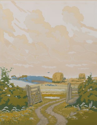 Lot 491 - John Hall Thorpe (1874-1947) The Open Gate...