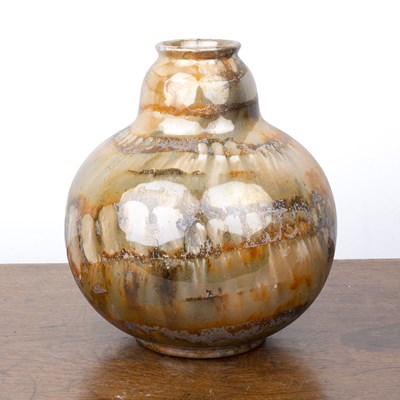 Lot 221 - Arabia of Finland lustre glazed ceramic vase,...