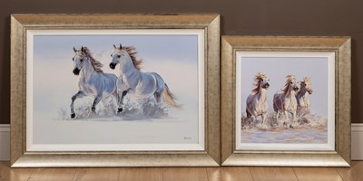Lot 263 - M D Meyer, 20th century school, a collection of twenty-three pictures of horses