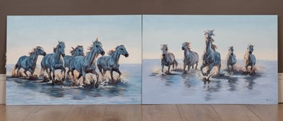 Lot 263 - M D Meyer, 20th century school, a collection of twenty-three pictures of horses