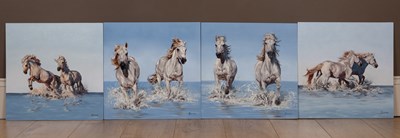 Lot 263 - M D Meyer, 20th century school, a collection of twenty-three pictures of horses