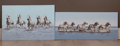 Lot 263 - M D Meyer, 20th century school, a collection of twenty-three pictures of horses