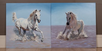 Lot 263 - M D Meyer, 20th century school, a collection of twenty-three pictures of horses