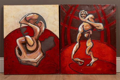 Lot 272 - Nine abstract compositions after Old Masters