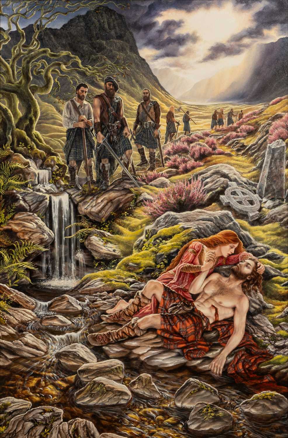 Lot 273 - George Oake, 'The Bluidie Tryst'