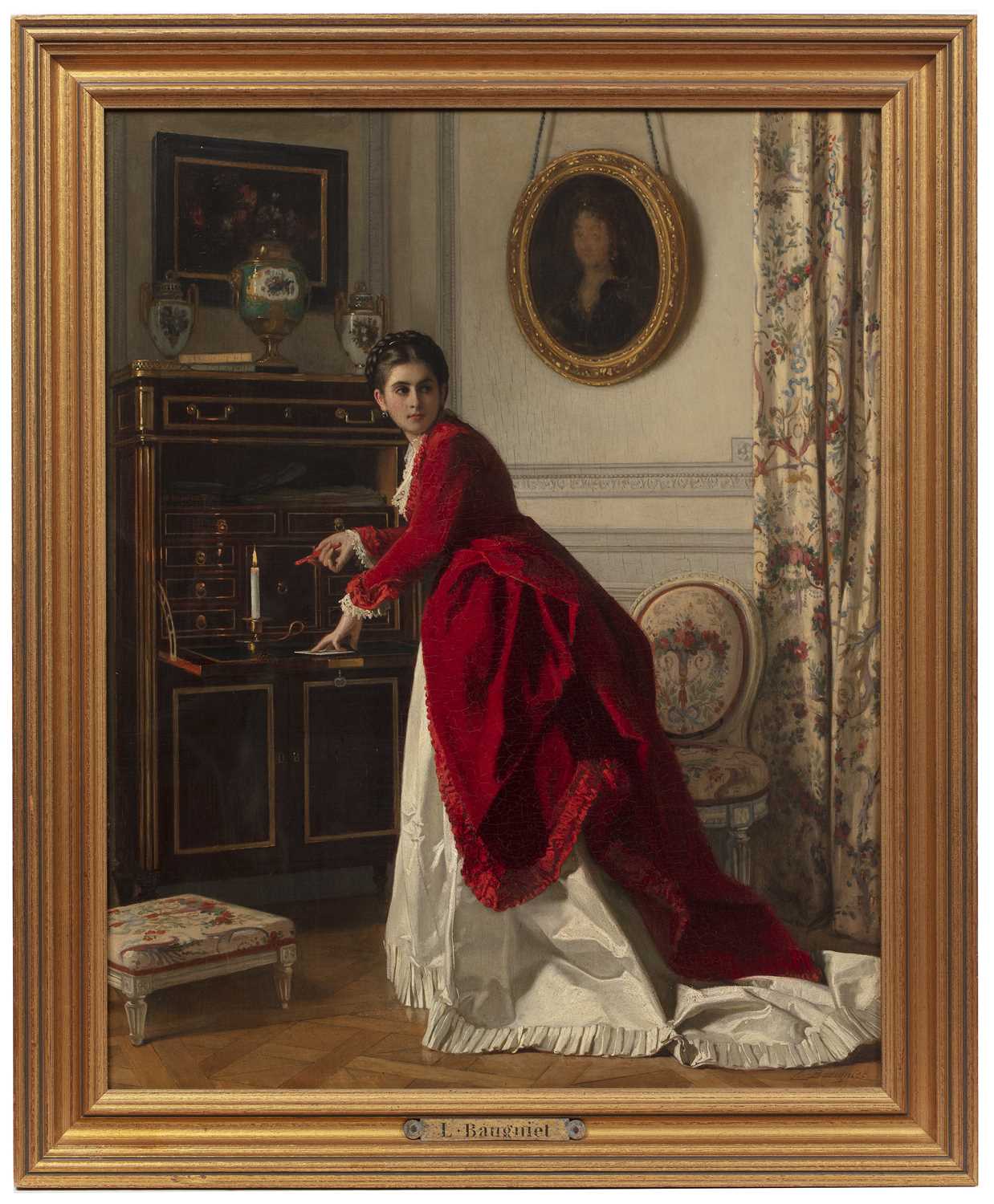 Lot 270 Charles Baugniet 1814 1886 The Letter A