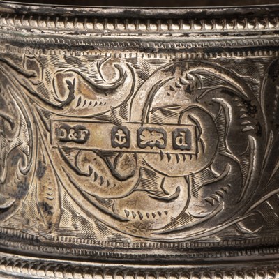 Lot 192 - 9ct gold cased Garrard half hunter pocket...