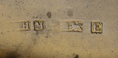 Lot 192 - 9ct gold cased Garrard half hunter pocket...