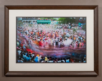 Lot 285 - Thirteen framed photographs of scenes in India