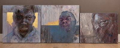 Lot 286 - Kleinberg, four abstract portraits