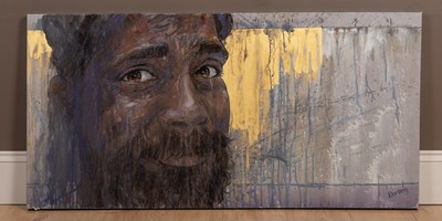 Lot 286 - Kleinberg, four abstract portraits