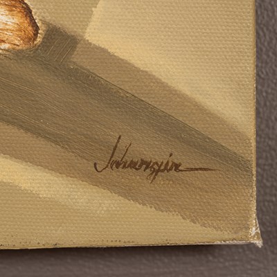 Lot 292 - Jahangir Hossain five abstract studies of nudes together with one other abstract Madonna and child