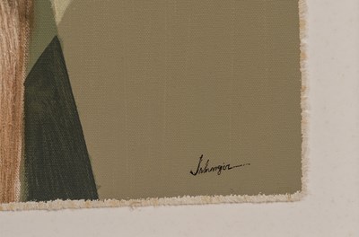 Lot 292 - Jahangir Hossain five abstract studies of nudes together with one other abstract Madonna and child