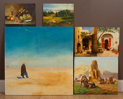 Lot 296 - A collection of oil paintings