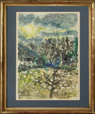 Lot 25 - Hans Stocker (1896-1983) Fish signed (lower...