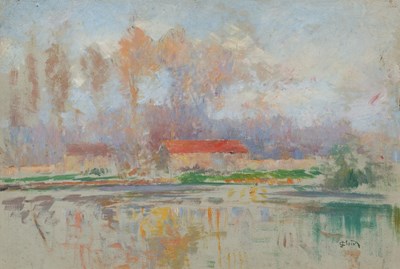 Lot 9 - Joseph Cloix (19th/20th Century) Impressionist...
