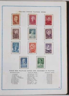 Lot 369 - 20th century stamps to include The Philippines...