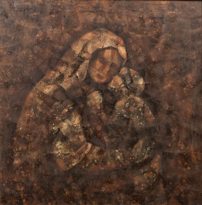 Lot 344 - A portrait of Virgin and Child